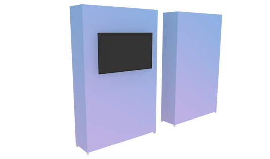 Tecna Frame - 2.3m h X 1.5m W x 0.42 D (No TV included)